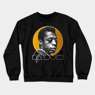 Retro James Baldwin Gold Tribute Crewneck Sweatshirt